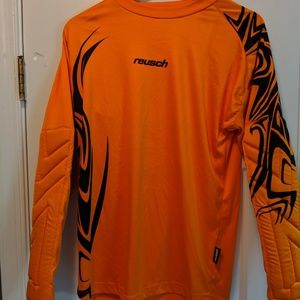 Goalie  shirt  soccer padded Reusch Bakura